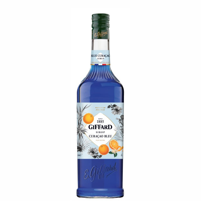 Syrup Giffard Vỏ Cam Xanh - Blue Curacao - 1L