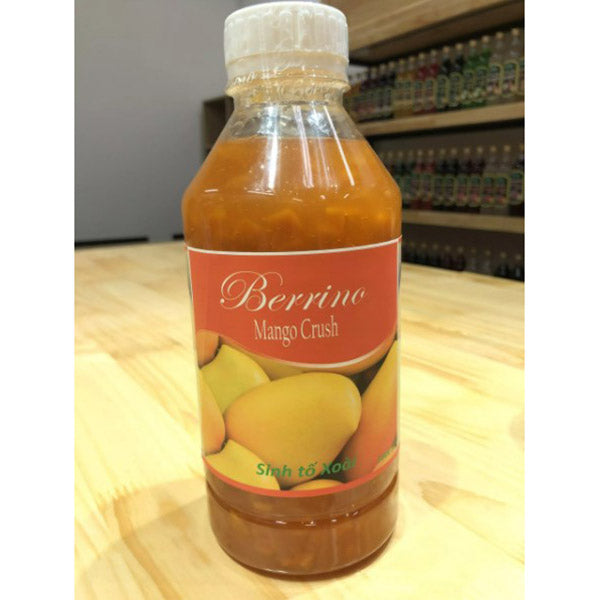 Mứt sinh tố Berrino xoài 1000ml | Mango Crush pha chế chuyên nghiệp