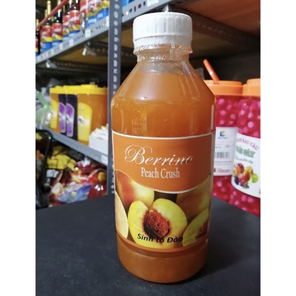 Mứt Sinh Tố Berrino Đào 1000ml | Peach Crush Chính Hãng