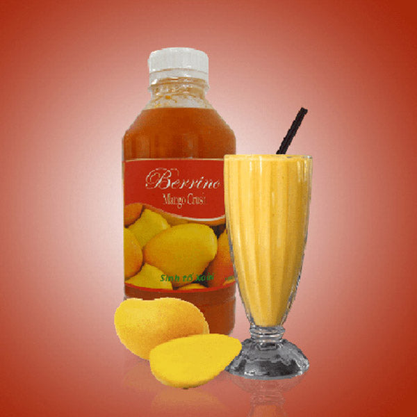 Mứt sinh tố Berrino xoài 1000ml | Mango Crush pha chế chuyên nghiệp