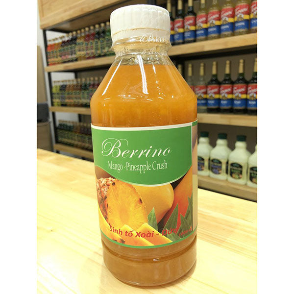 Mứt Sinh Tố Berrino Xoài Dứa 1000ml | Mango Pineapple Crush Chính Hãng