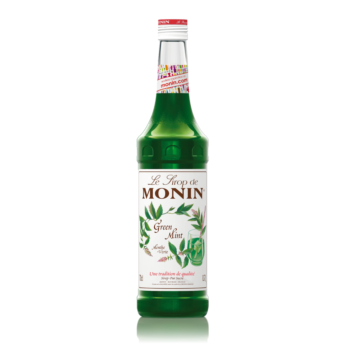 Syrup Monin Bạc Hà Xanh - Green Mint - 700ml