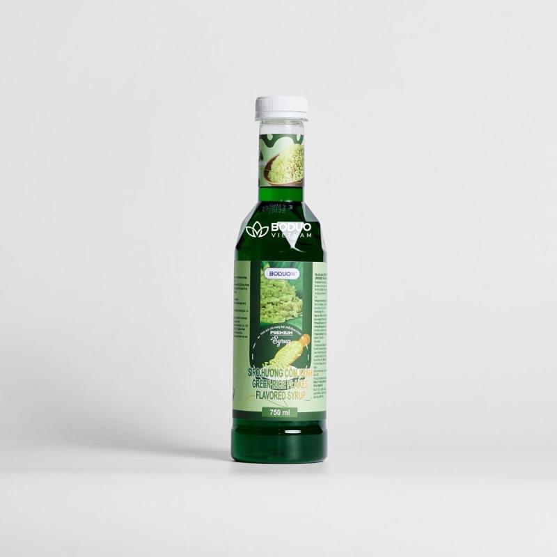 Siro Hương Cốm Xanh Boduo Premium