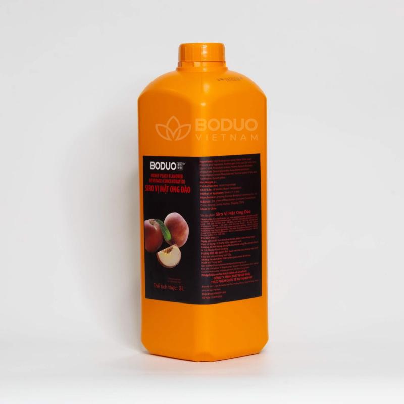 Siro Mật Ong Đào (2L)